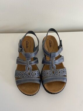 Clarks Leather Sandals